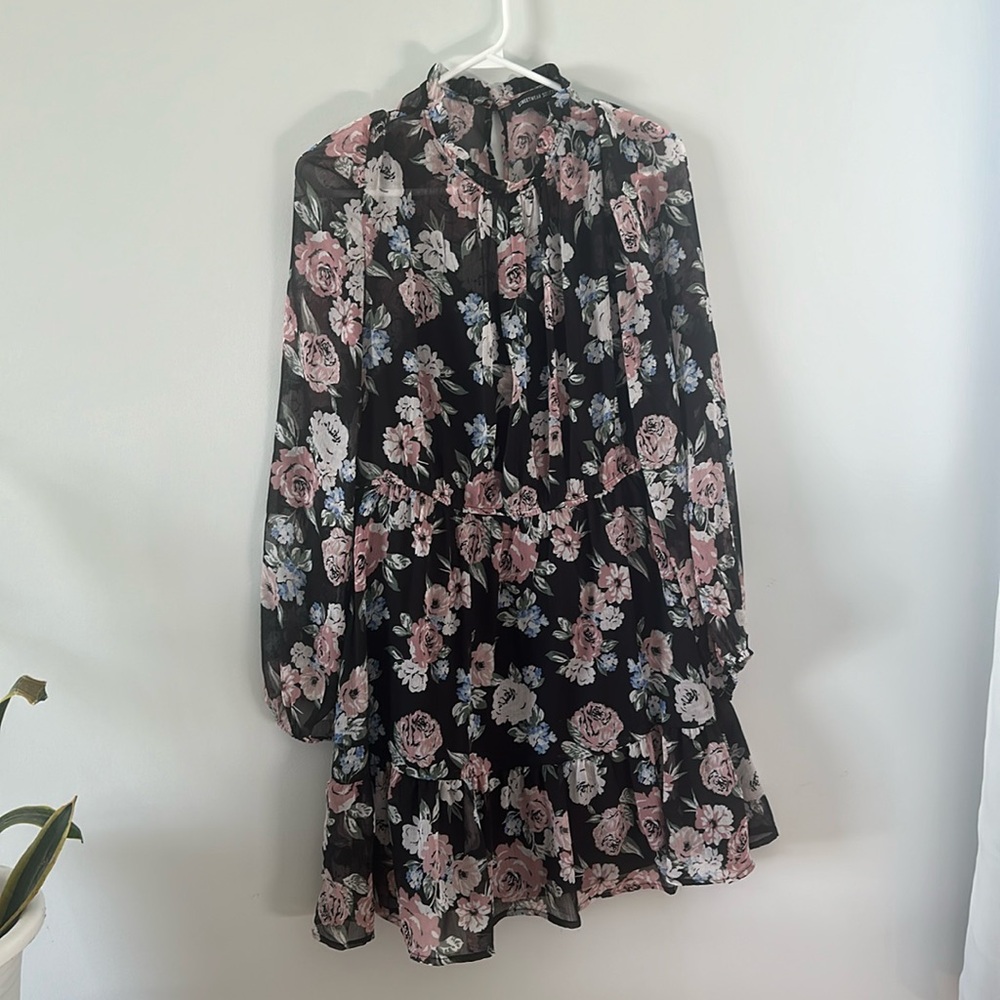 Floral dress size large